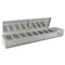 Koolmore 71" Refrigerated Countertop Condiment Prep Rail Sandwich Prep Station with Stainless Steel Cover SCDC-8P-SSL - alternate 5